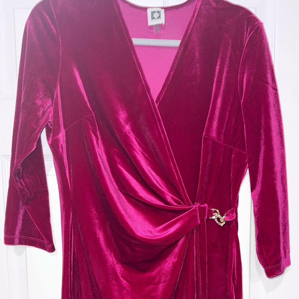 Excellent condition- Velvet dress